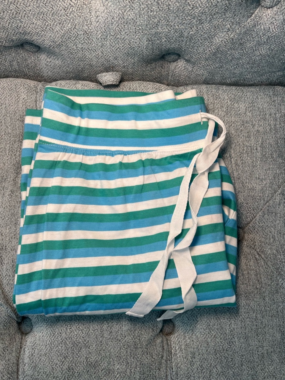 J. Crew Cotton Long sleeve knit pajama set - Picture 8 of 9